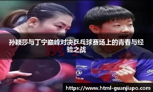 孙颖莎与丁宁巅峰对决乒乓球赛场上的青春与经验之战